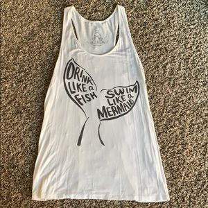 Drink Like A Fish, Swim Like A Mermaid Tank Top